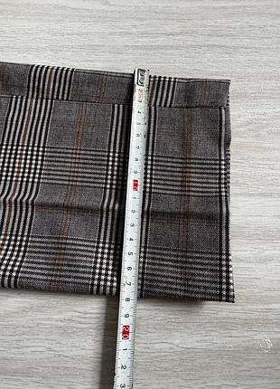 Шнани брюки h&m в клітинку 5
