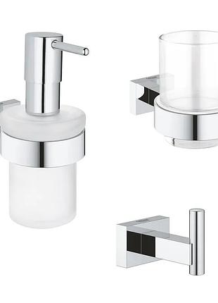 Набор аксессуаров 3в1 grohe essentials cube (bf40511ec)