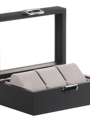 Шкатулка для хранения часов craft 3pu.bl