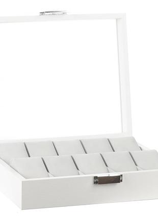 Шкатулка для хранения часов craft 10pu.wh