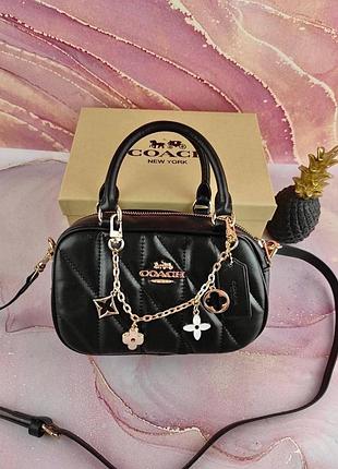 Женская сумка coach в коробке