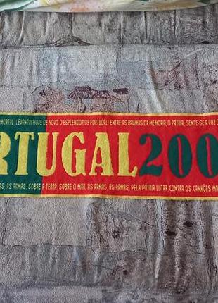 Шарф акриловый португалия portugal 2006 сборная португалии по футболу, первый чемпионат мира криштиану роналду