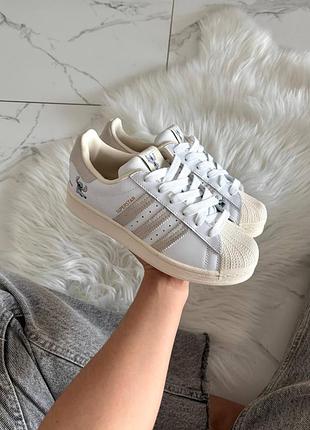 Adidas superstar cloud white disney stitch  арт 1067