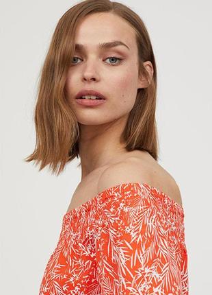 Топ с открытыми плечами h&m2 фото