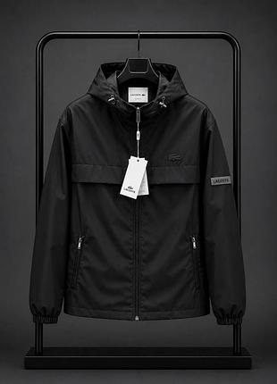 Мужская куртка ветровка lacoste black