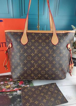 Женская сумка neverfull неверфул люкс