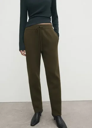Трикотажні штани massimo dutti брюки