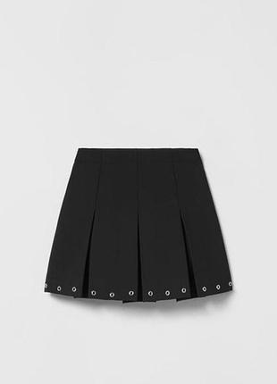 Чорна юбка для школи zara 122/128р
