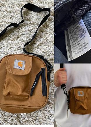 Стильна  чоловіча маленька сумочка крос -боді carhartt