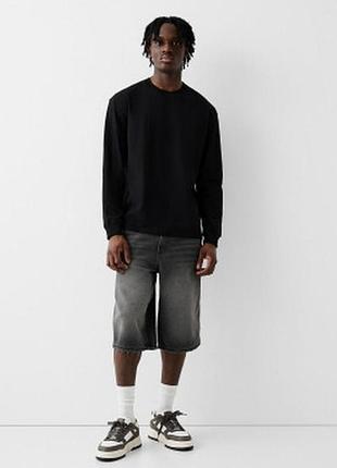 Джинсовые шорты скейтеры bershka
