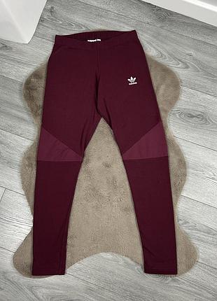 Жіночі оригінальні котонові лосіни adidas