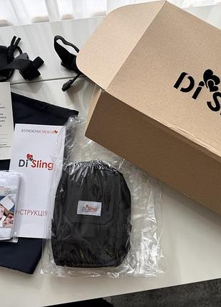 Ергономічний рюкзак di sling adapted чорний від 3.5 кг 4