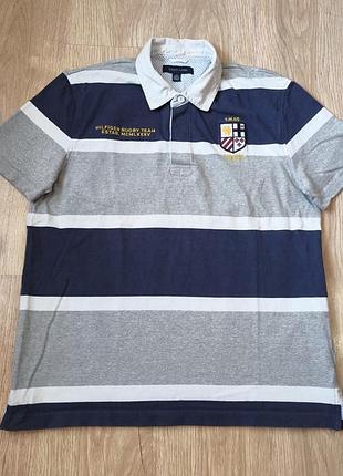 Футболка мужская поло регбийка Tommy hilfiger rugby new york