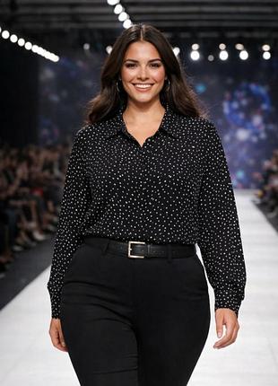 Блузка блуза жіноча нарядна розмір 2xl-3xl (52-54) бренд " h&m "
