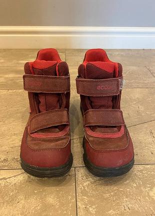Детские зимние ботинки ecco gore-tex 36, замша, 36 размер