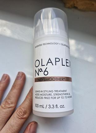 Відновлювальний крем для укладання волосся (з помпою)
olaplex bond smoother reparative styling creme no. 6