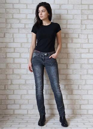 Женские джинсы зауженные skinny sisley (benetton group)