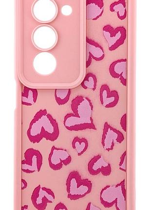 Чехол shock case print для poco m8s бампер силиконовый сердца