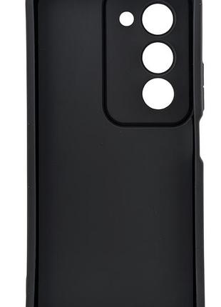 Чехол shock case для poco m8s бампер силиконовый черный 2