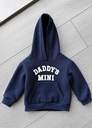 Тепле дитяче худі cozy cub з капюшоном 12–18 міс
