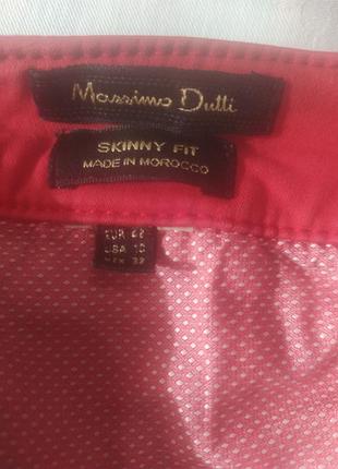 Брюки красные massimo dutti 38/40 2