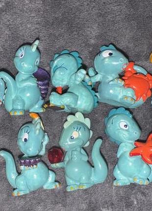 Die drolly dinos морські динозаври kinder surprise кіндер сюрприз 1993 року