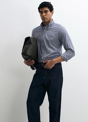 Polo ralph lauren чоловіча сорочка, рубашка в клетку, брендова сорочка, рубашка
