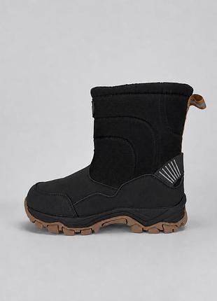 Дутики для мальчика kimboo черный 33 (21,5 см) код: fg24118 black
