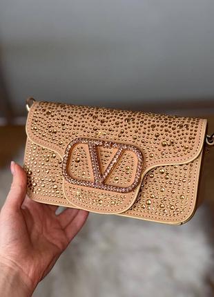 Сумка valentino  золота 3