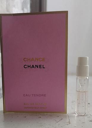 Chance chanel eau tendre, пробник