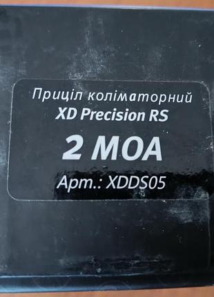 Приціл xd precision rs adj mount medium 2 moa 3