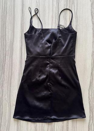 Сукня міні чорна zara 7