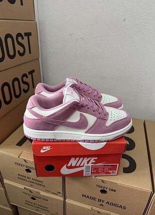 Кроссовки nike dunk pink white / Найк данк розовые белые 36 37 38 39 40 41
