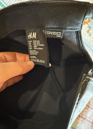 Шкіряна кепка h&m 6