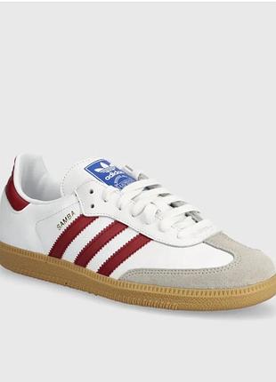 Шкіряні кросівки adidas samba (оригінал) 38 р ( на ногу 14,5 см)