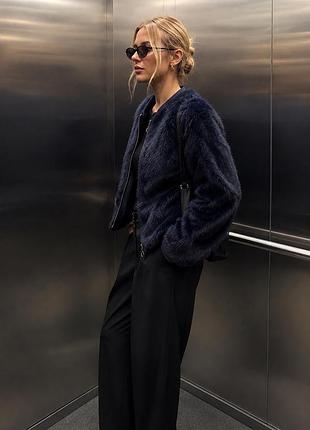 Бомбер zara
