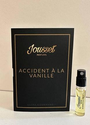 ❤️jousset parfums accident à la vanille, пробник, оригінал