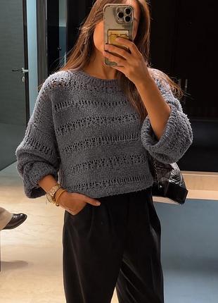 Свитер оверсайз zara
