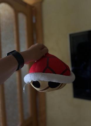Плюшева іграшка mario kart red shell
