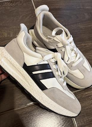 Кроссовки кожа стиль nb 7