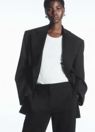 Штани жіночі cos high-waisted pintucked trousers / м