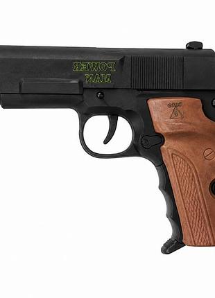 Игрушечный пистолет colt 1911, металлический, 22 см, рукоятка под дерево