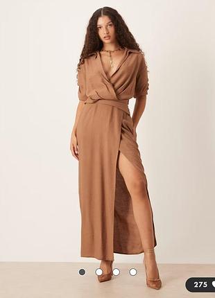 Стильное миди платье