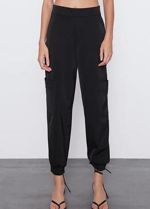 Брюки карго zara