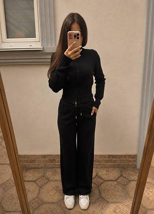 Теплый женский брючный костюм из ангоры