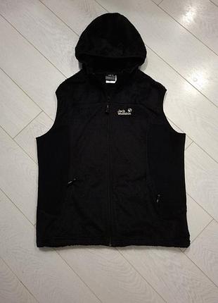 Jack wolfskin жилетка мужская оригинал флисовая кофта мужская безрукавка