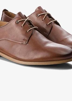 Стильные мужские туфли clarks chinley walk (оригинал) размер 41, стелька 27см