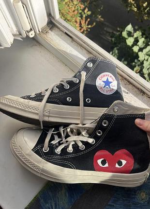 Кеди converse come des garçons