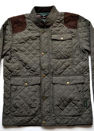 Легка стьобана куртка oxford blue quilted england s/m