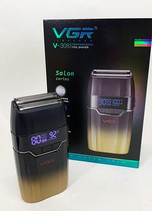 Электробритва vgr v-308 gold шейвер 7
